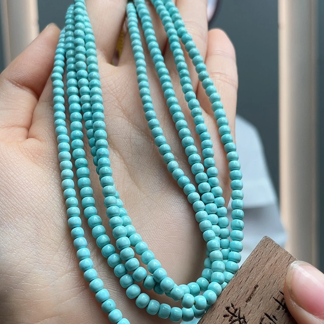 绿松石未镶嵌颈饰