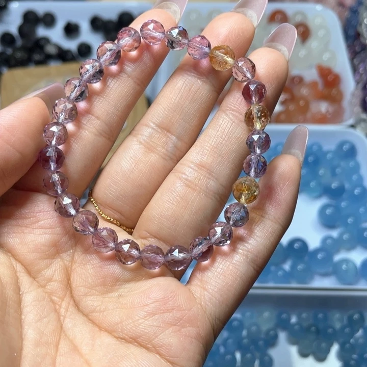 手链未镶嵌水晶紫水