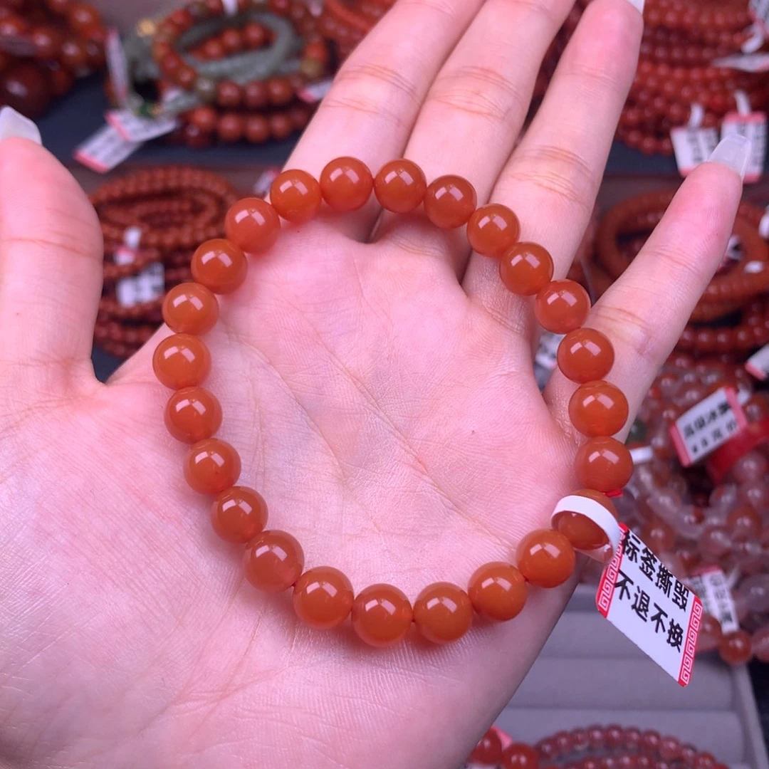 未镶嵌手链南红玛瑙20号卡8