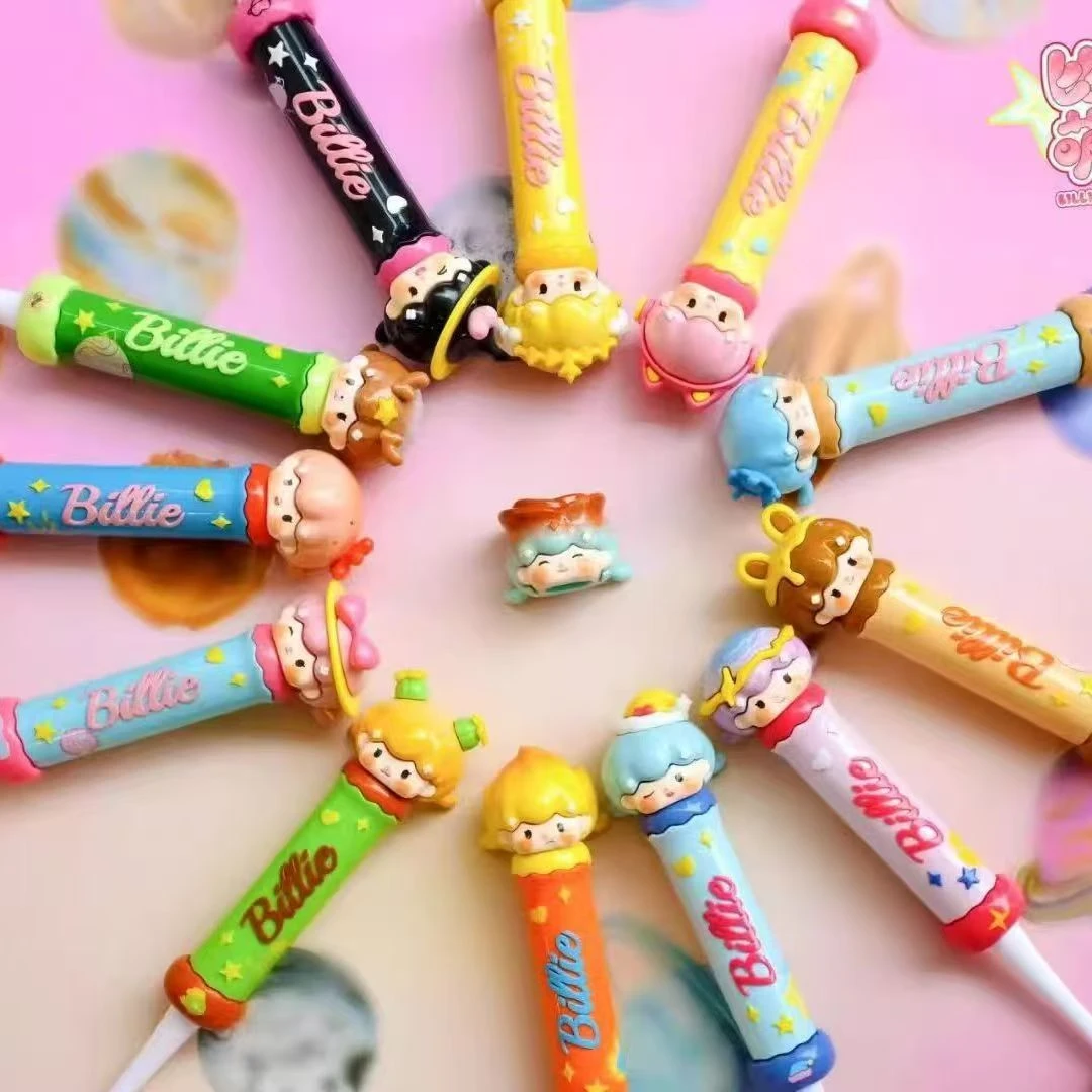 【蓝子拆盒鸭】比莉的萌芽小宇宙萌粒牙刷系列摆件