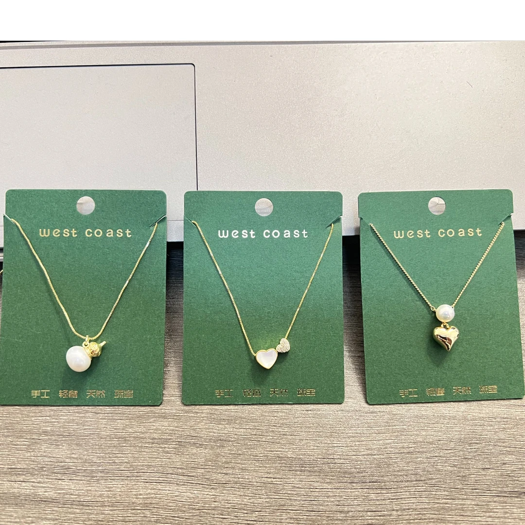 合金贝壳吊坠 手工项链