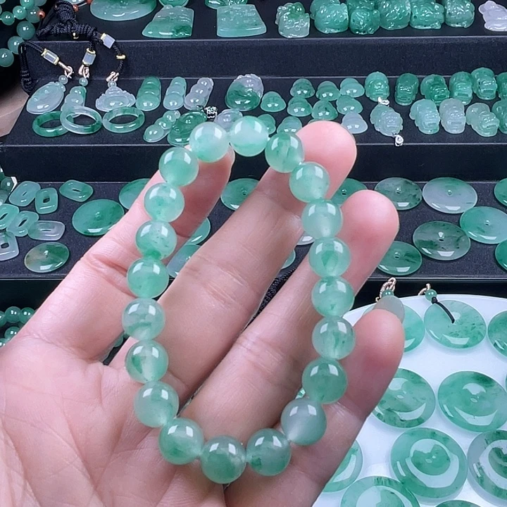 石英质玉未镶嵌手串