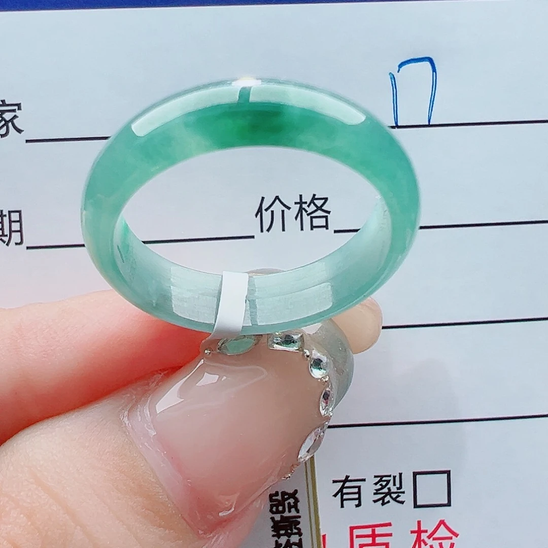 未镶嵌戒指翡翠欣****戒圈