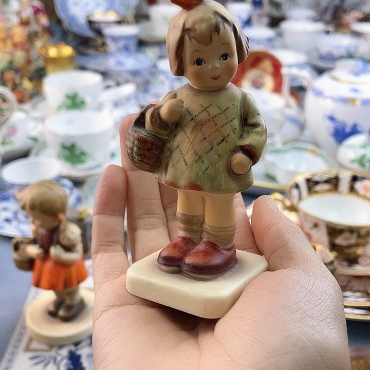 中古欧瓷瓷器小房子