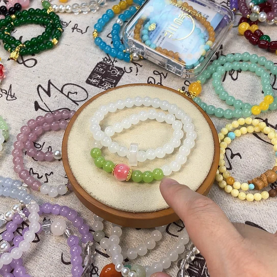 和田玉手饰银S925镀金镶嵌