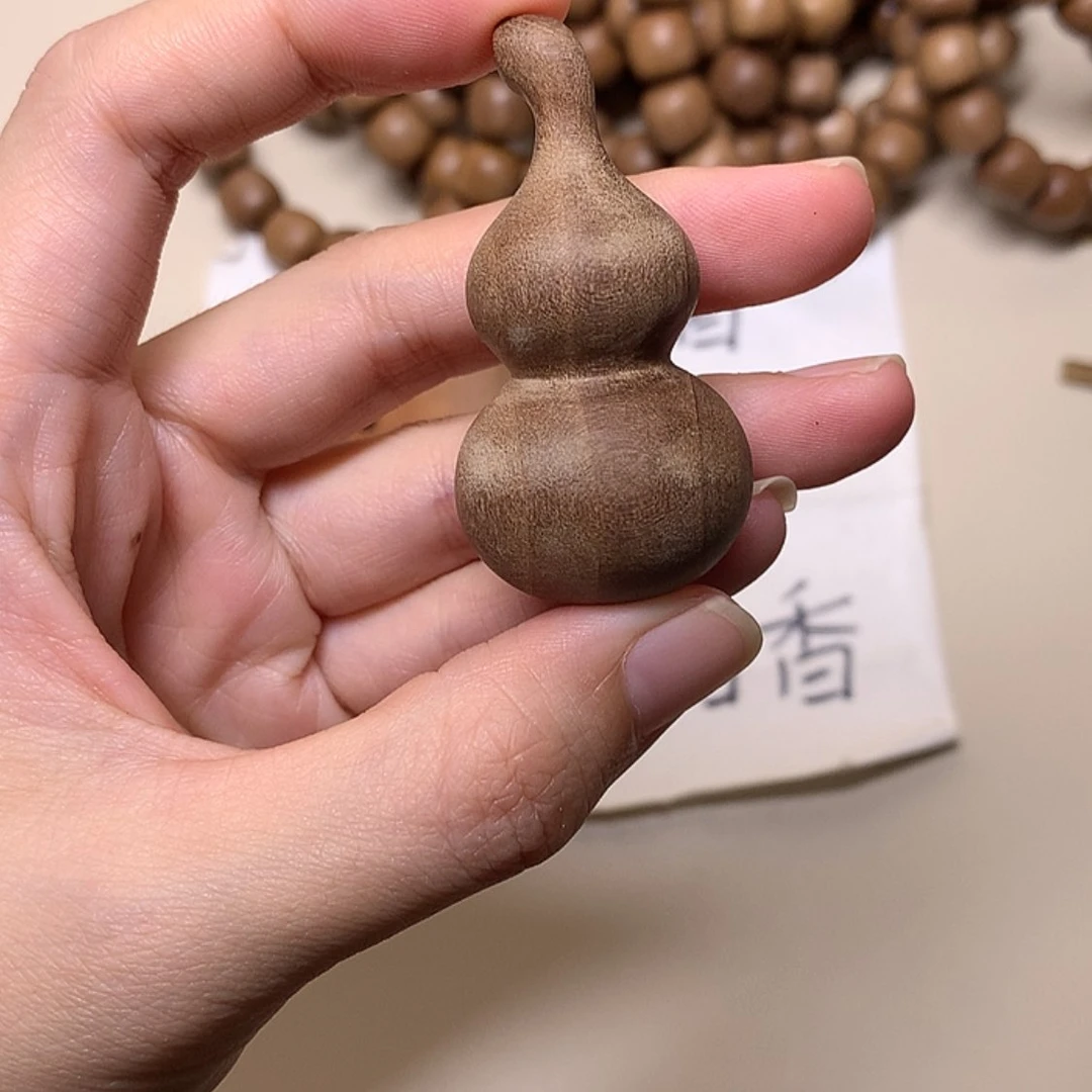 【闪购商品】檀香木无事牌檀香葫芦全品