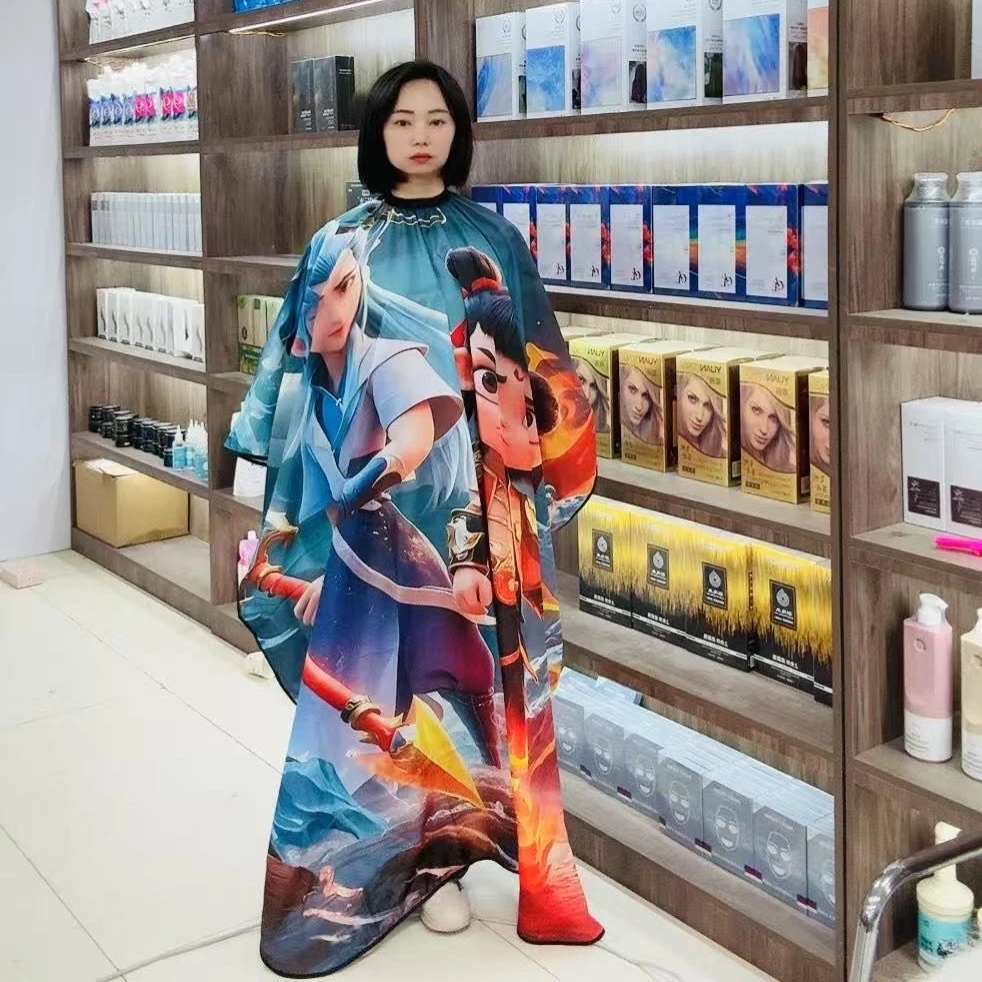 1.8米大理发围布不沾发防静电专用剪发围布专业高档发廊美发店潮