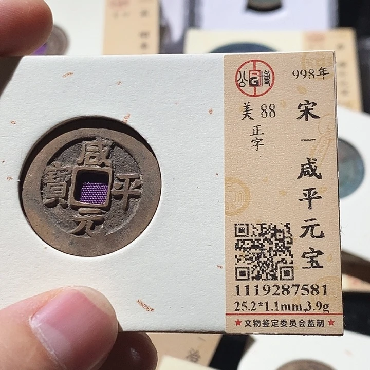 铜L公博评级88分咸平元宝