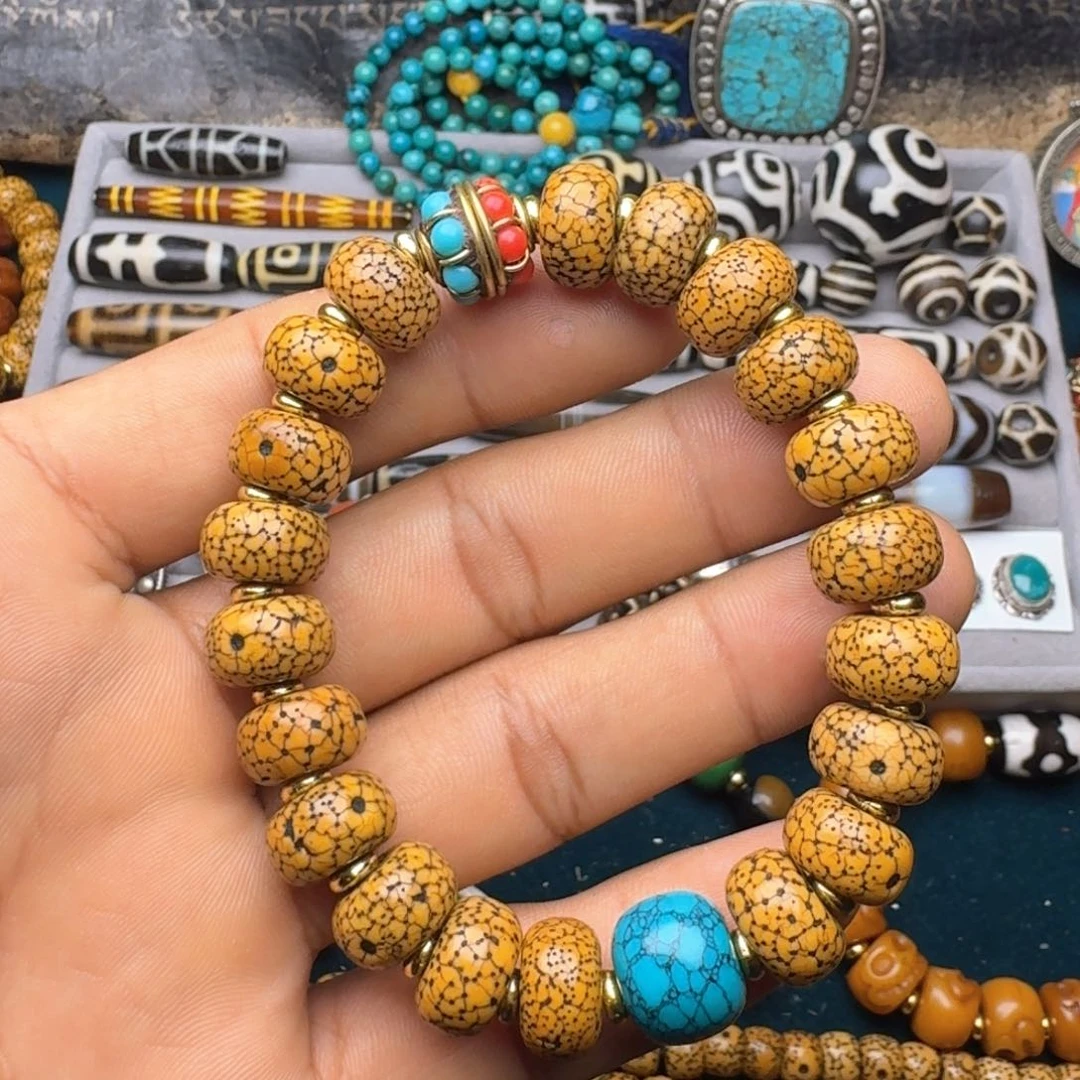 柏香籽/百香籽手串星月