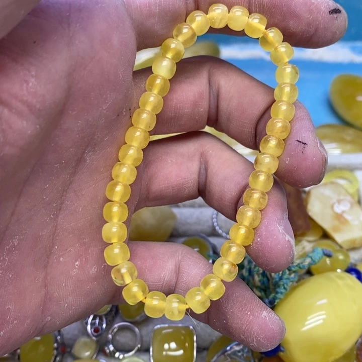 蜜蜡裸石未镶嵌多样性发货