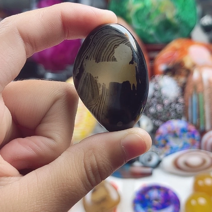 玛瑙/玉髓未镶嵌耳环