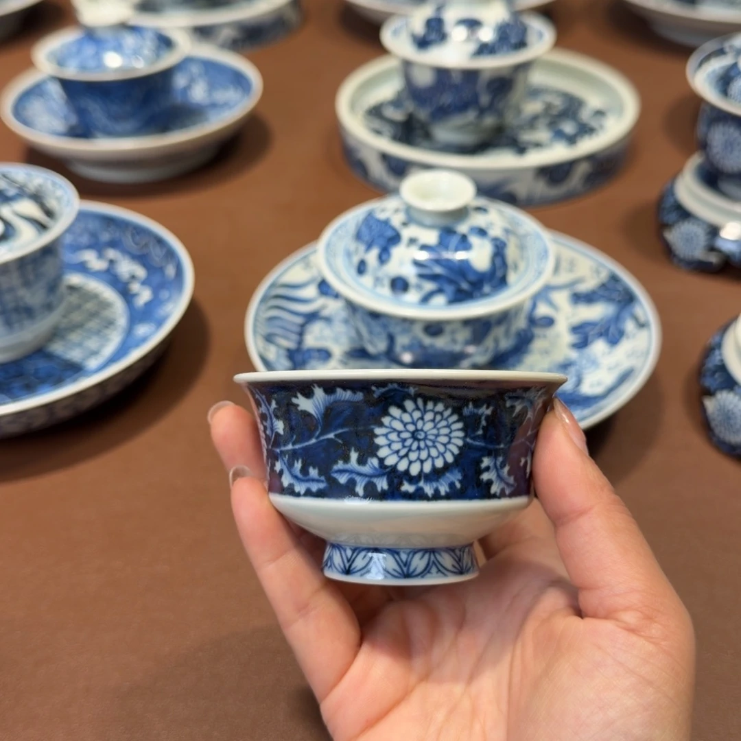 手工手绘茶具主人杯