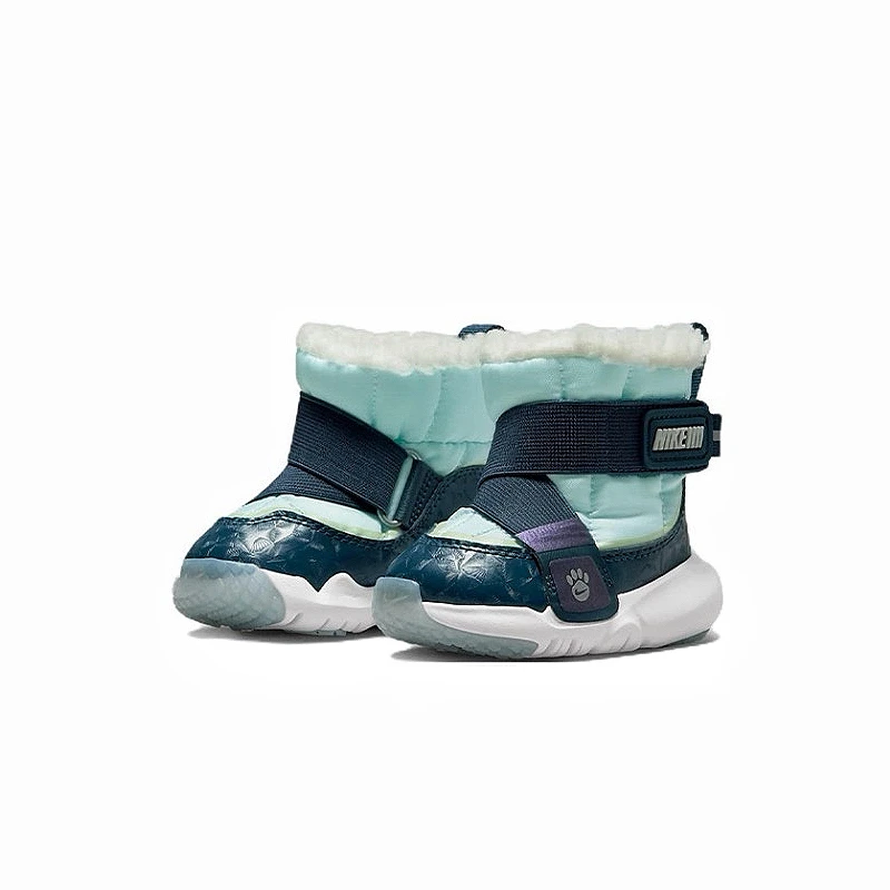 正品耐克NIKE男女童宝宝休闲舒适保暖中筒雪地靴运动靴DQ7109-400
