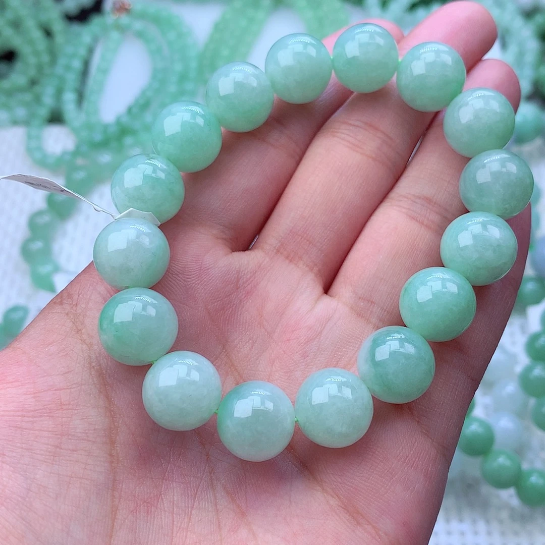 翡翠未镶嵌毛衣链