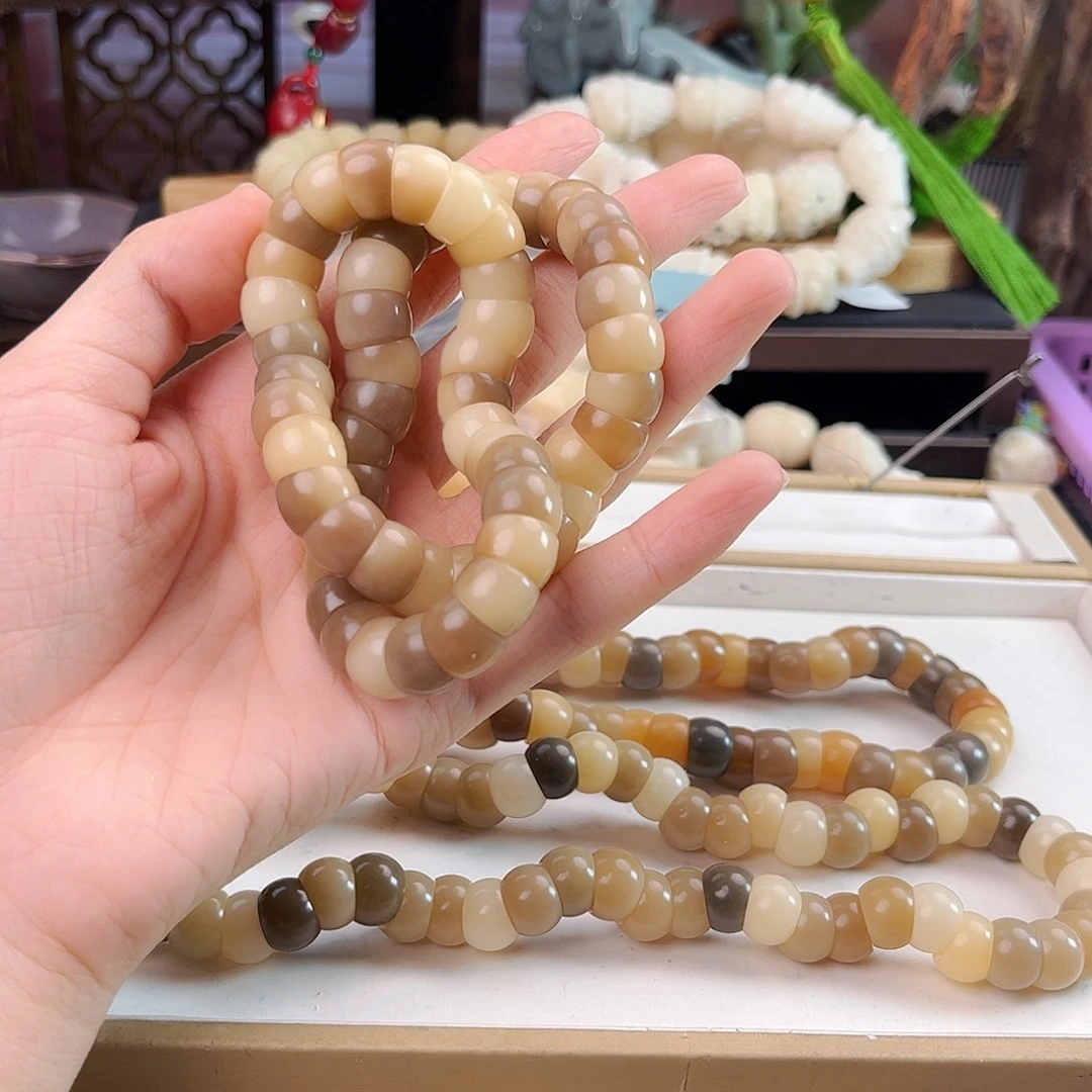 开***悟手串菩提根/象牙果开悟