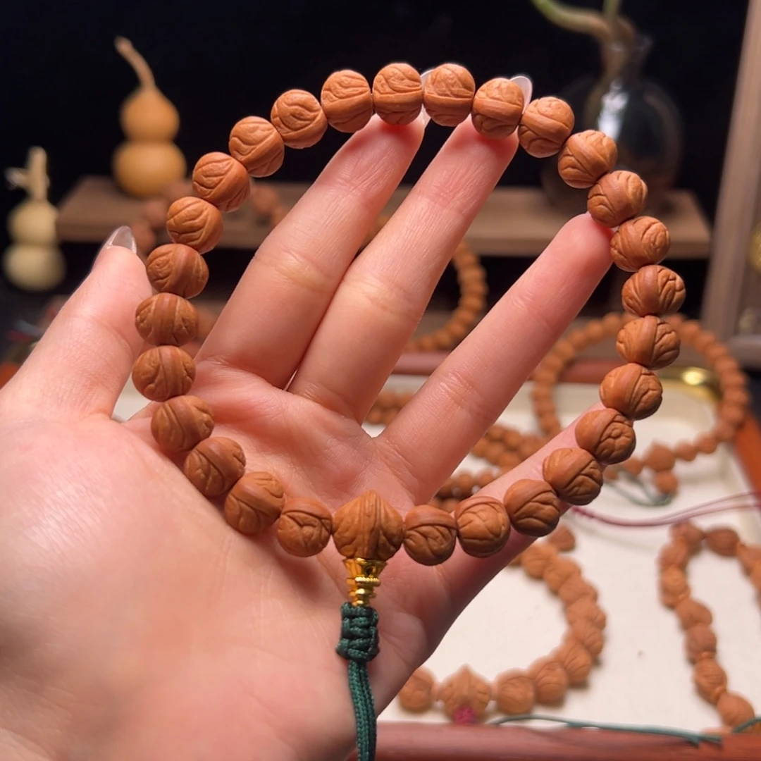 木质类陕西龙纹桃核1.1