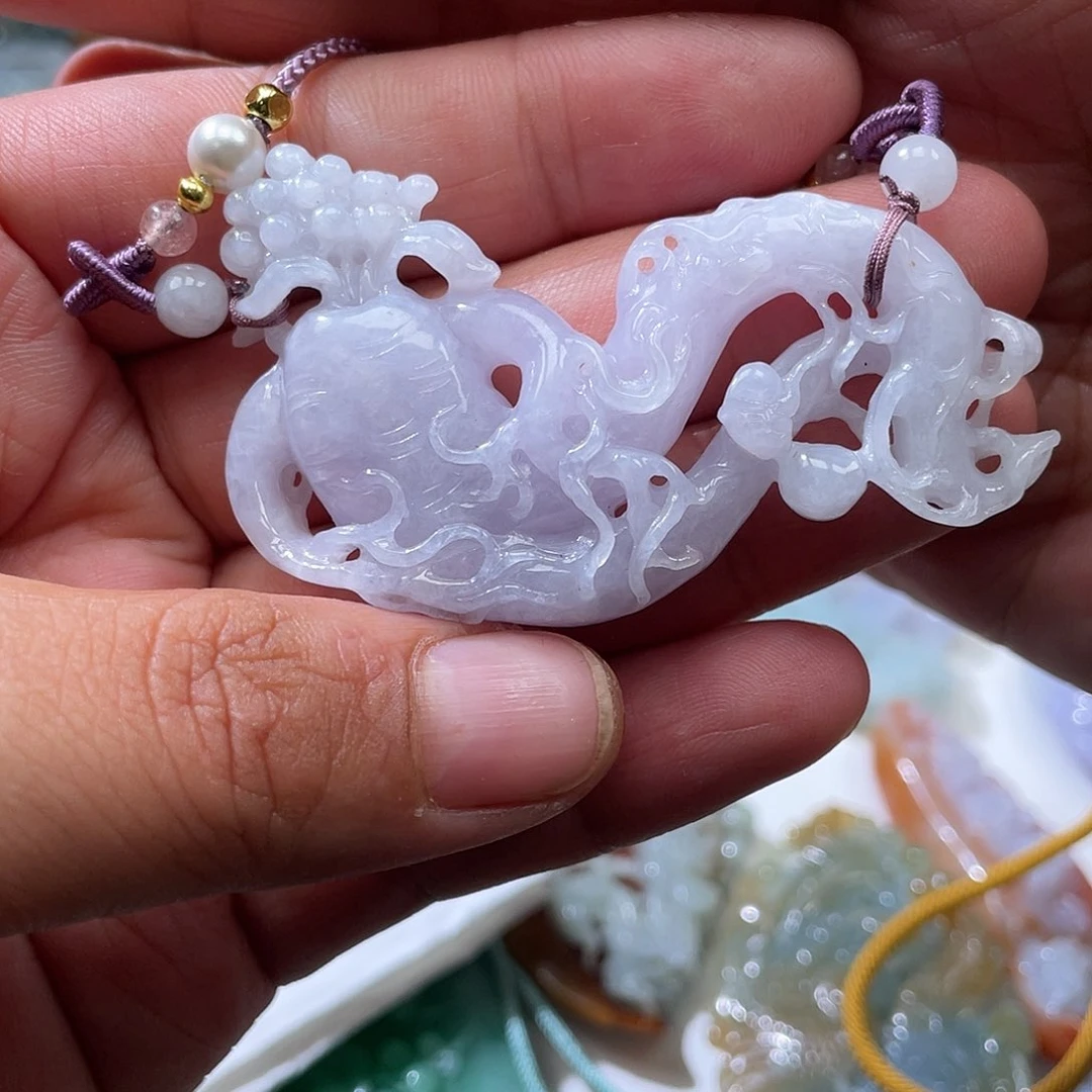 颈饰未镶嵌翡翠翡玉缘翡翠