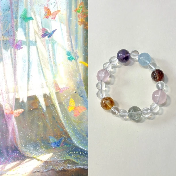 【多宝款式】天然水晶设计款手串