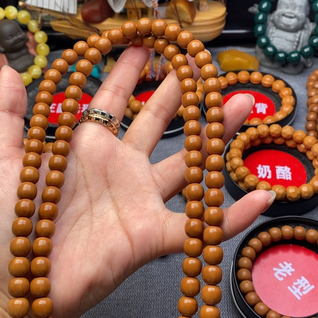 曼***V猴头核桃吊坠脖挂108