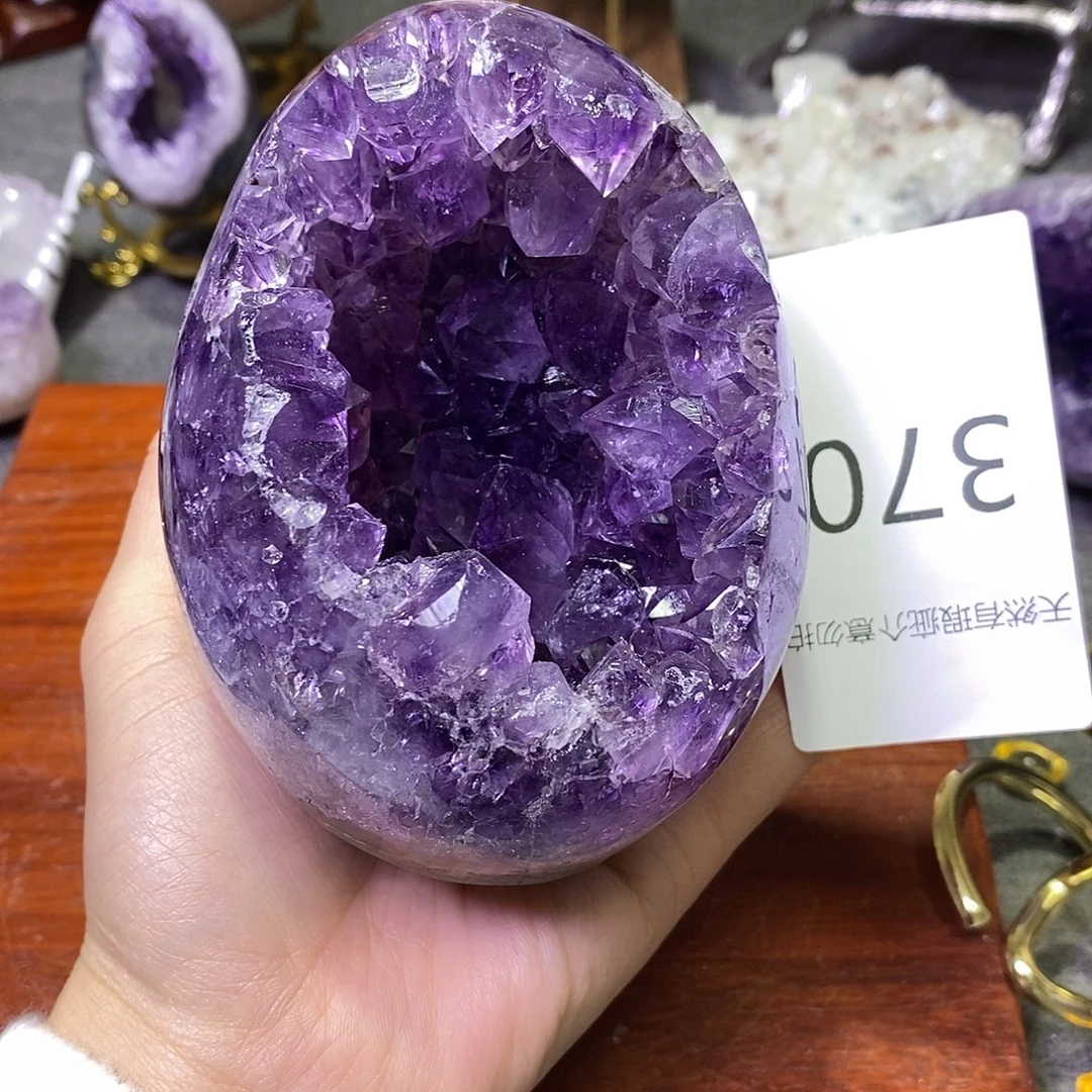 紫晶未镶嵌珠宝半成品