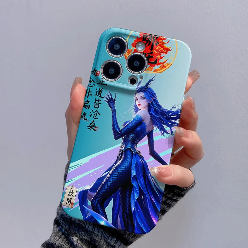 魔童闹海适用iphone16苹果15手机壳哪吒苹果手机壳敖闰敖光