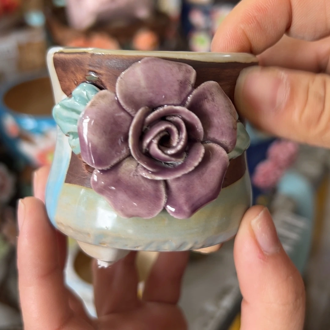 多肉花盆，满20发货，爱退款拉黑