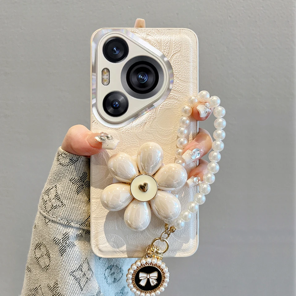 适用华为pura80手机壳p80pro+新款女80ultra简约高级支架全包防摔