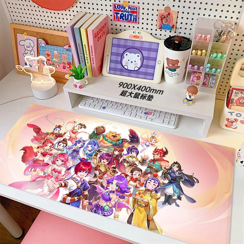 厂家超大号梦幻西游鼠标垫笔记本桌垫手游戏周边电脑