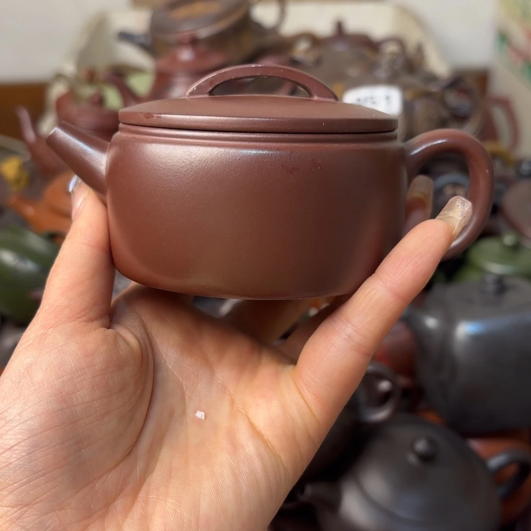紫砂茶壶整口痕迹微瑕疵