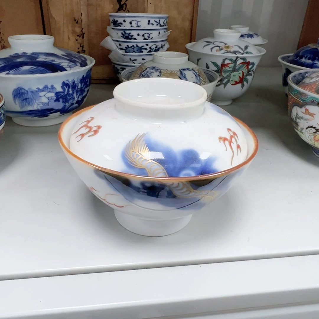 柴窑茶具茶杯茶壶盖碗