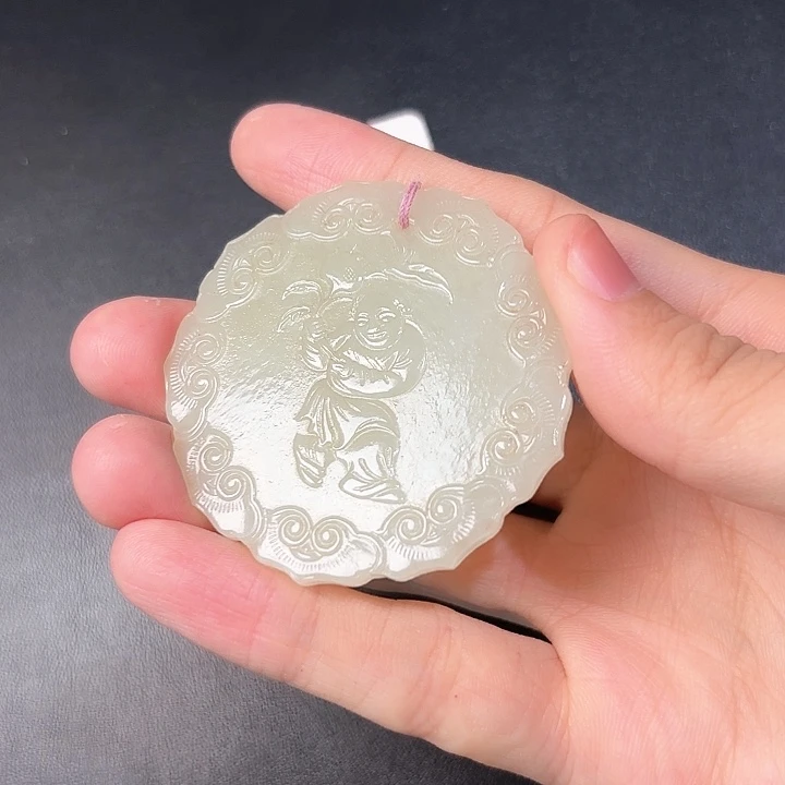 和田玉挂件未镶嵌霖*