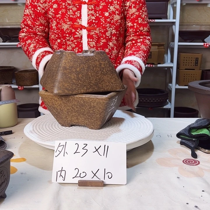 紫砂花盆紫砂花盆