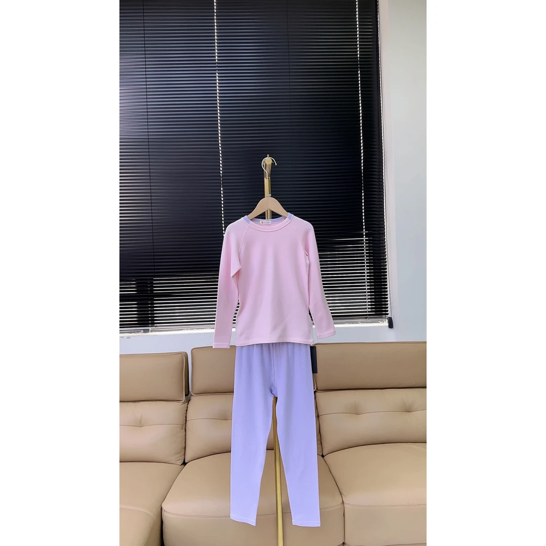 猫-人-十月妈咪-迪士尼-【女款童装】德绒磨毛保暖套装【110-180】103