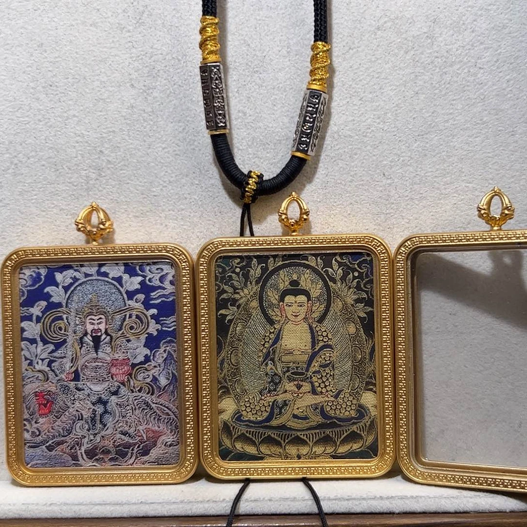 看***虎吊坠双面定制阿弥赵老师