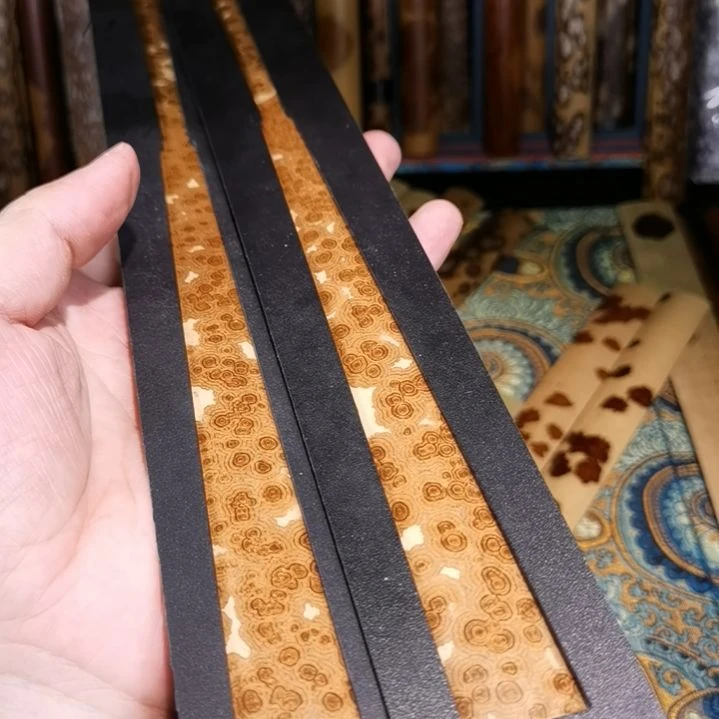 文***鹤扇子绿春精品扇料