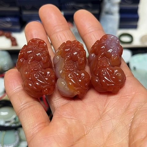 玛瑙/玉髓未镶嵌颈饰