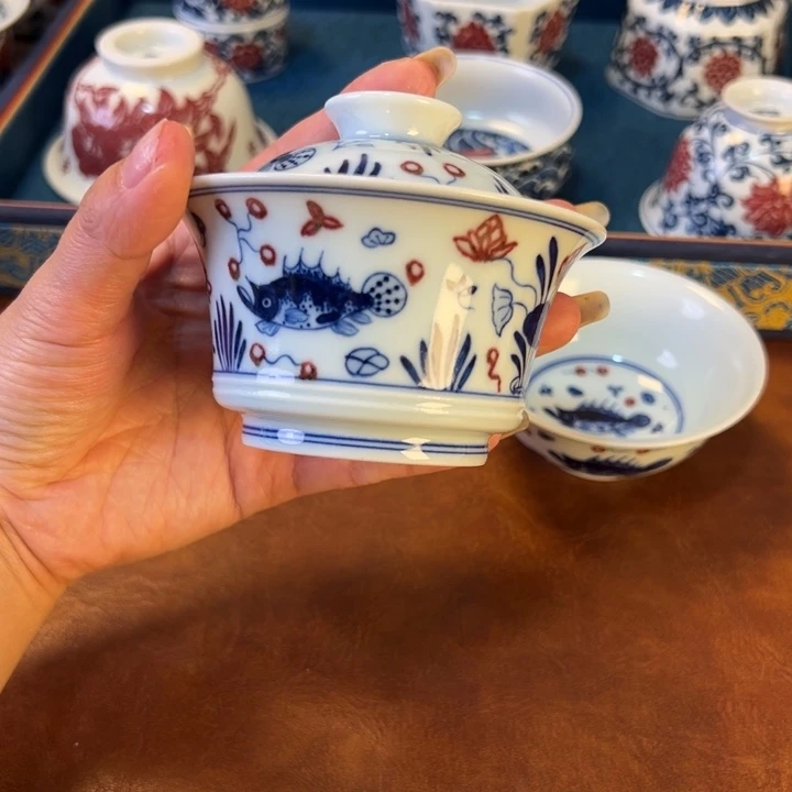 瓷片景德镇陶瓷手工手绘