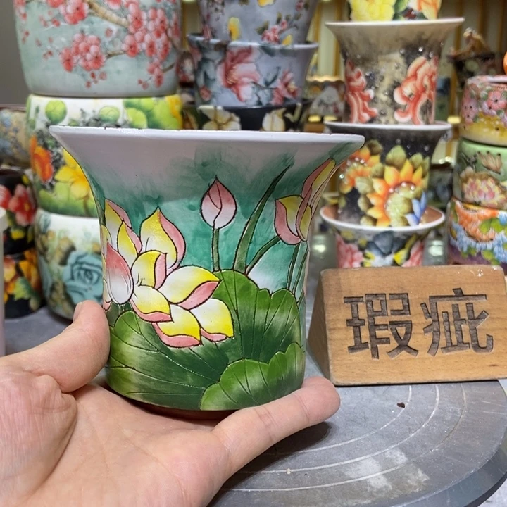 景德镇艺术手绘作品