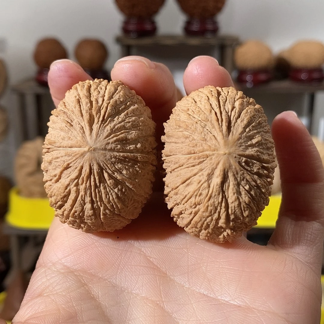 吊坠文玩核桃壞***圭猴头43