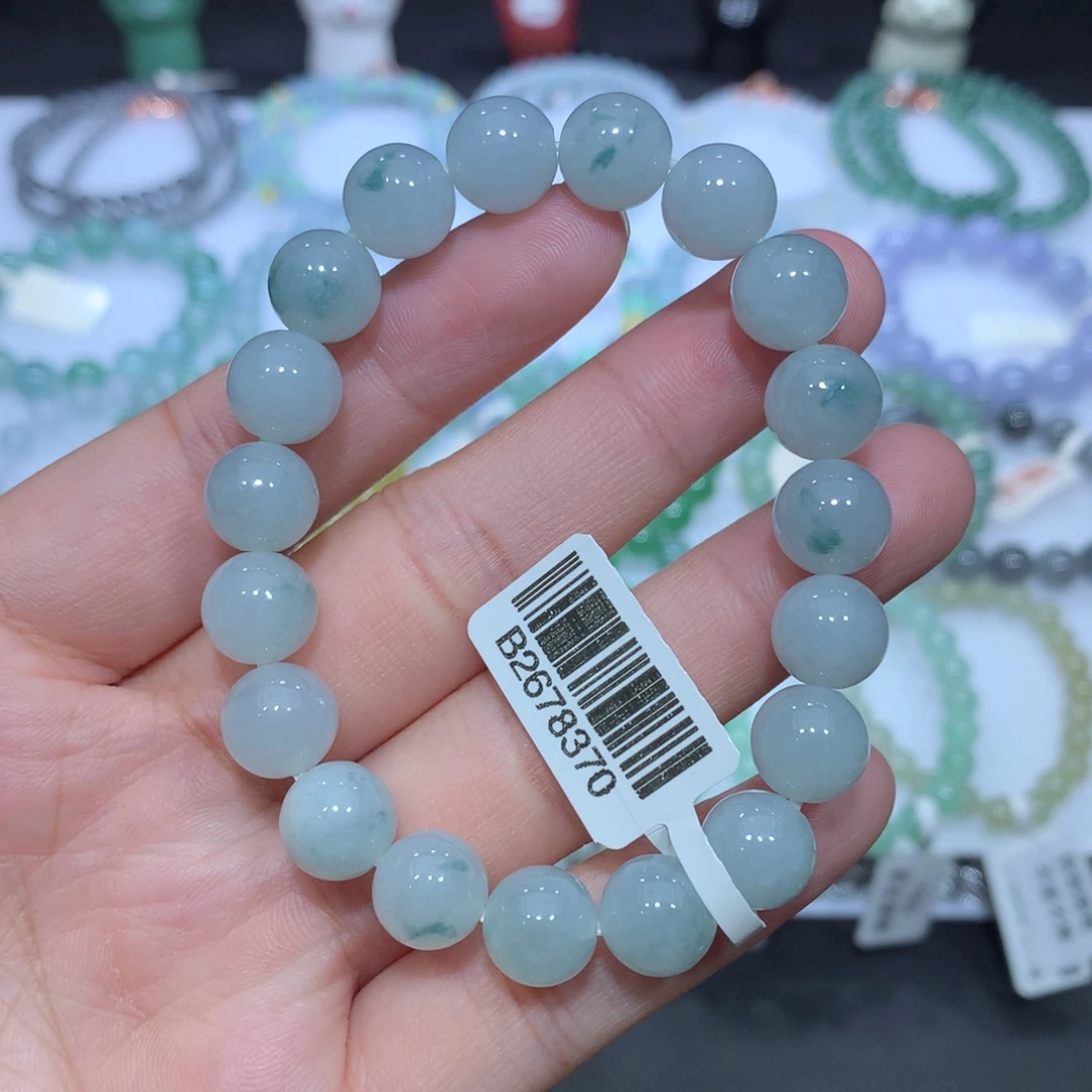 翡翠未镶嵌手串天然