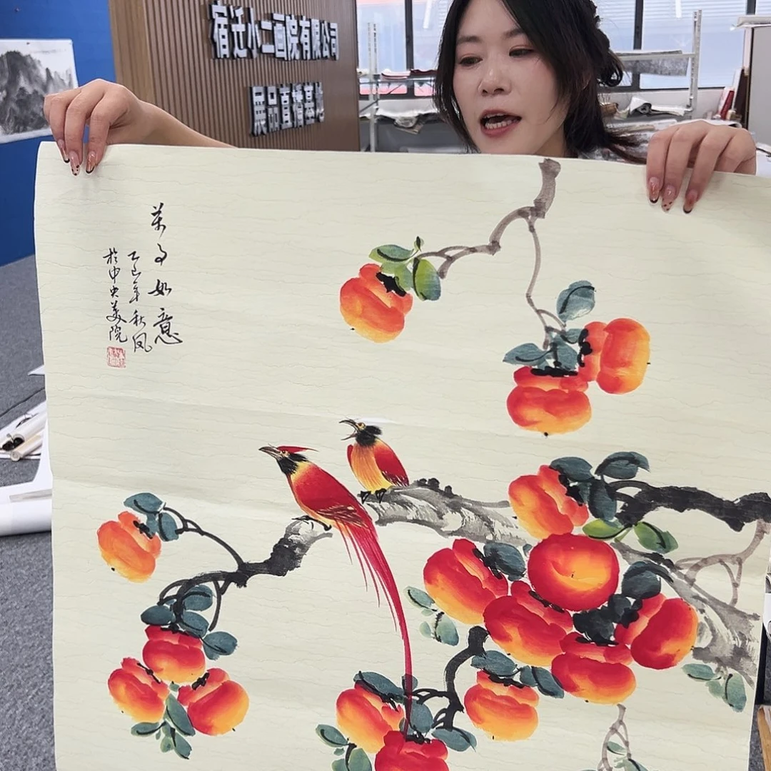 国画国画作品纯手绘