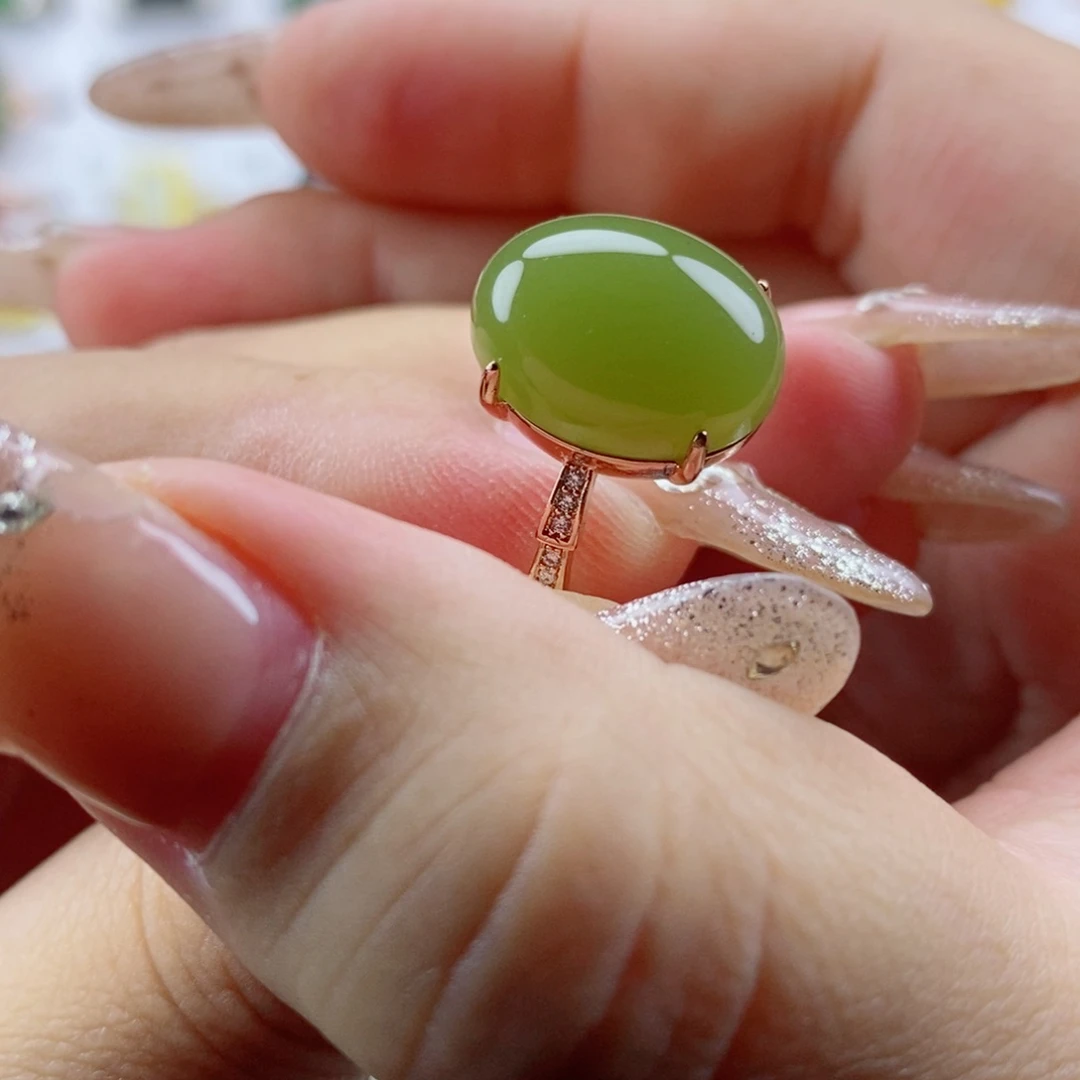 和田玉戒指未镶嵌