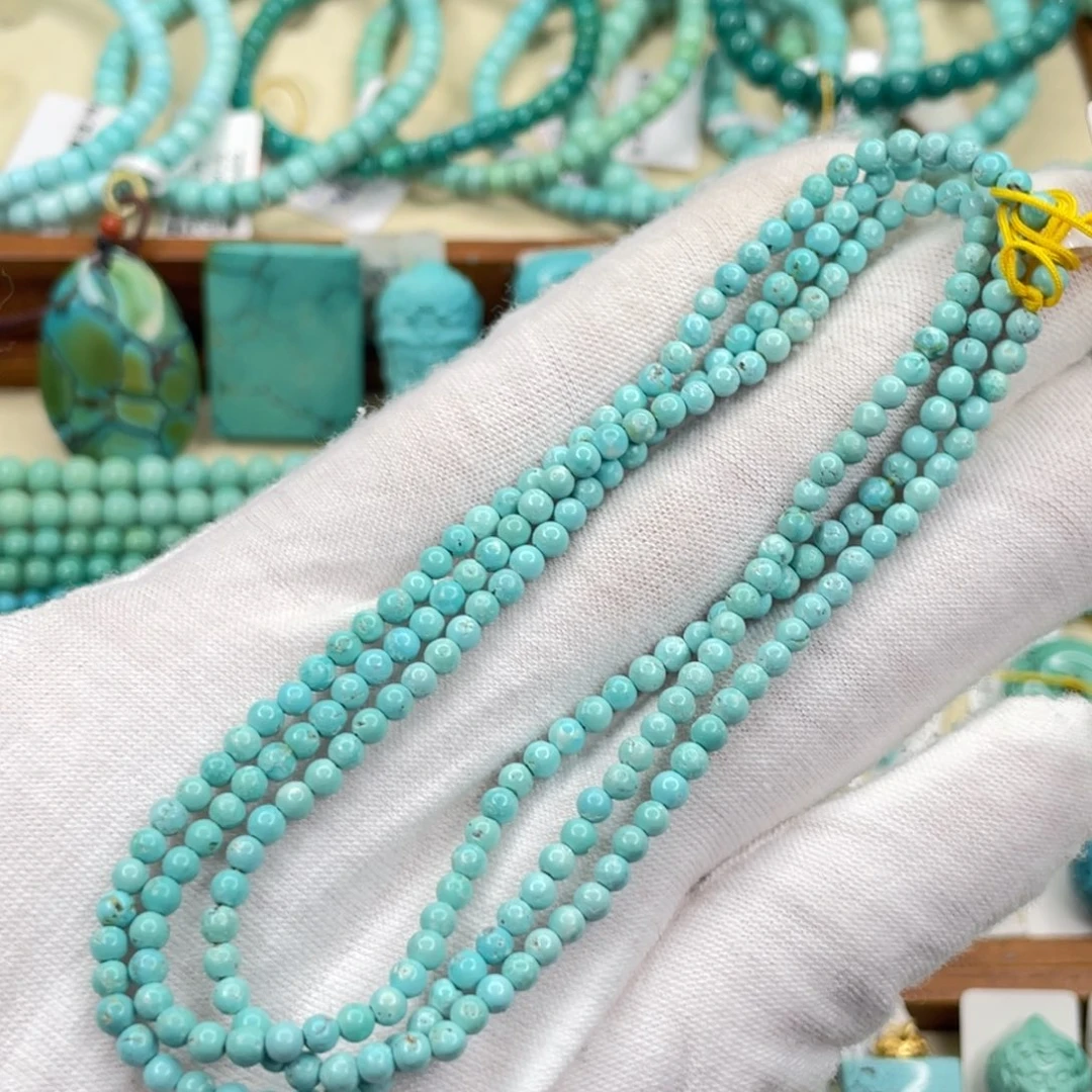 绿松石未镶嵌挂件