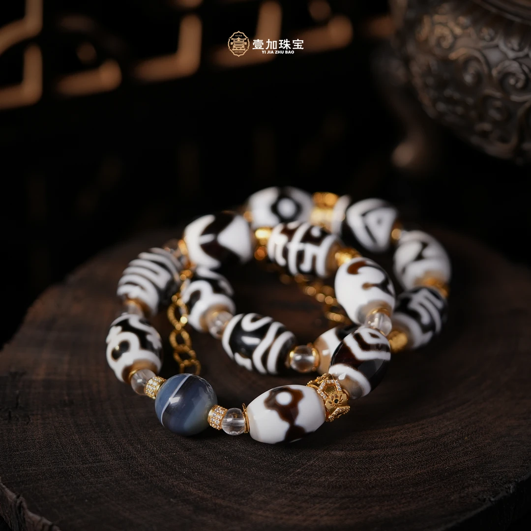 壹加林妹妹 | 玛瑙小卢多宝手串多样性发其一