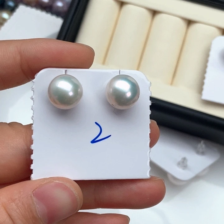 颈饰淡水珍珠银S925镶嵌