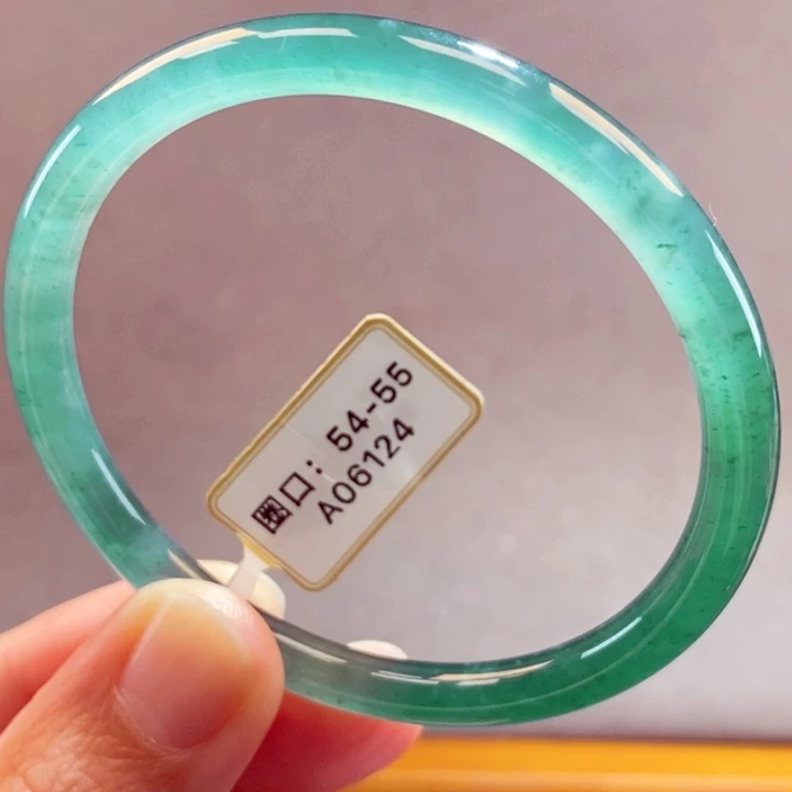 翡翠未镶嵌手镯天然翡翠手镯49