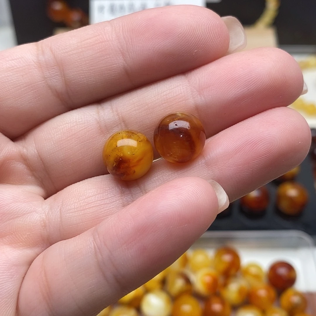 虫珀未镶嵌裸石蜜蜡839.11+