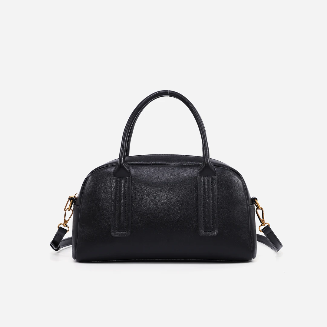 休闲时尚百搭女士斜跨枕头包KR24106265黑色