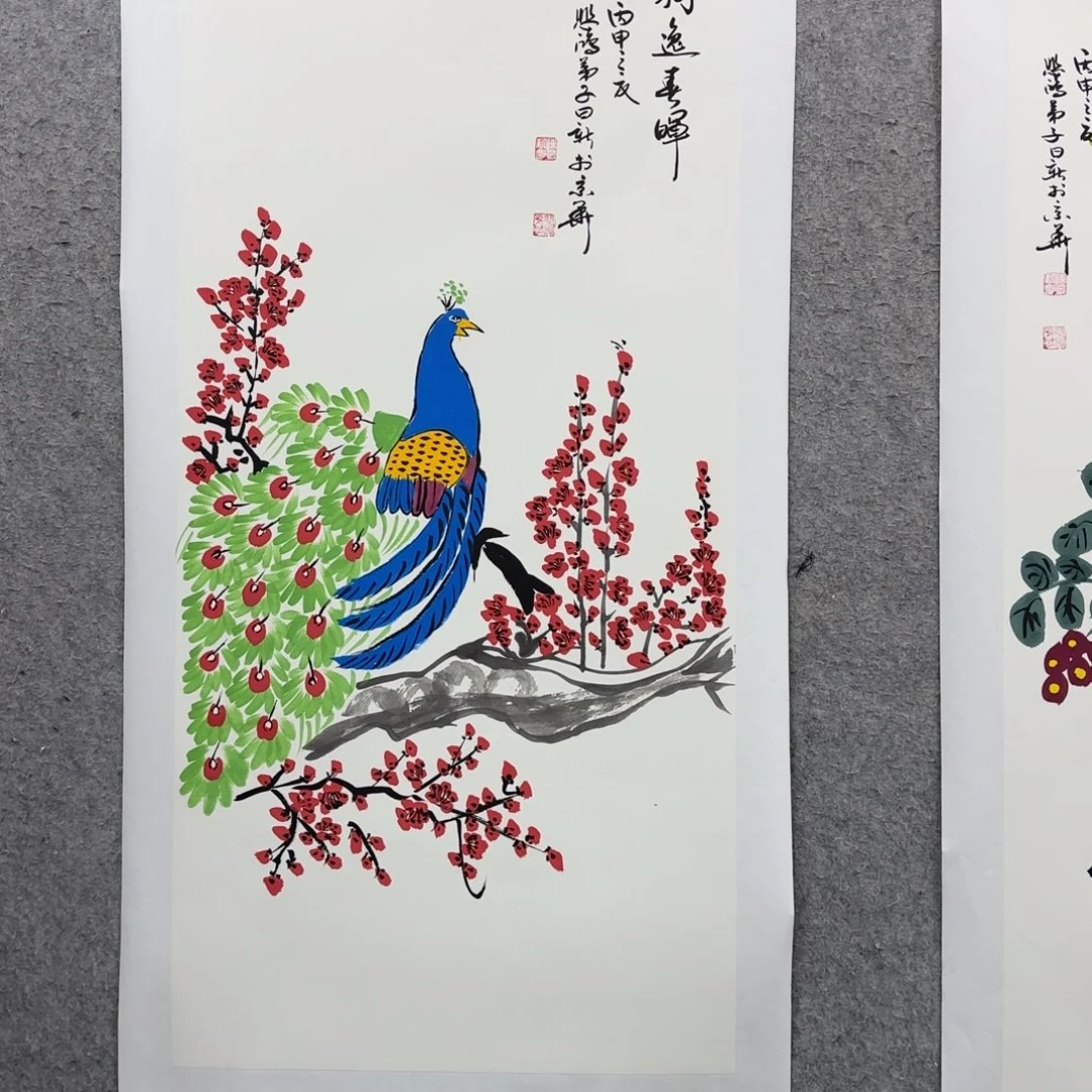书法作品多次参加
