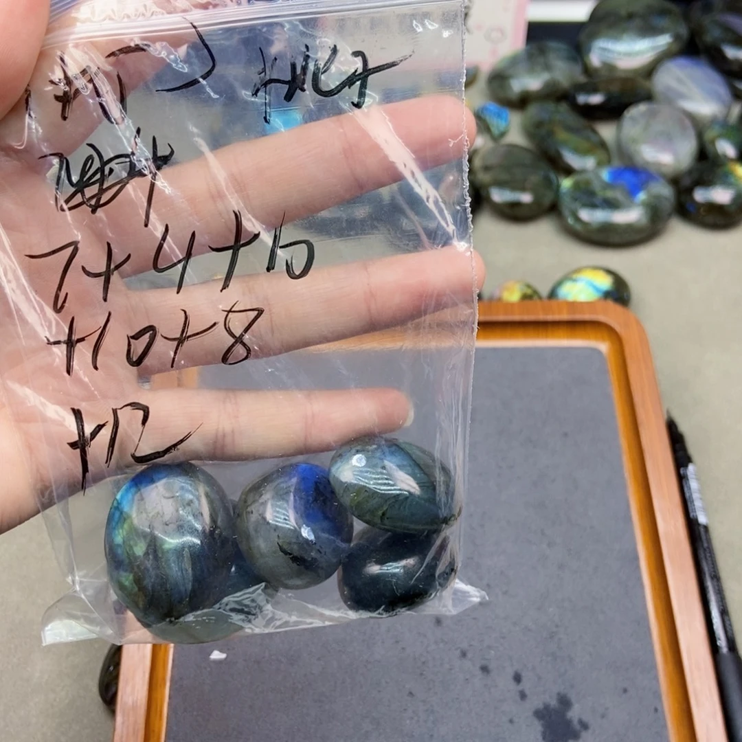 *****颈饰银S925镶嵌长石